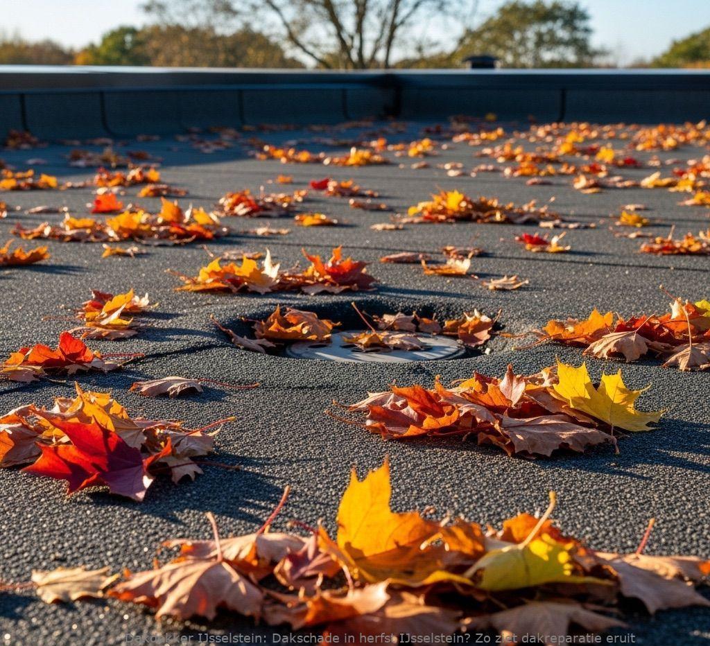 Dakschade In Herfst Ijsselstein